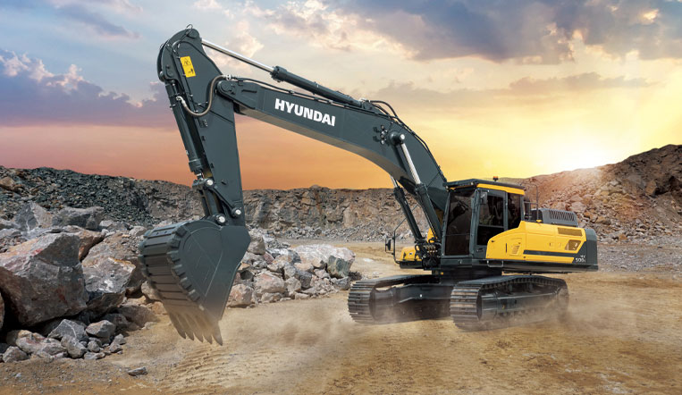 Máy Xúc Đào Bánh Xích Hyundai HX500L T3