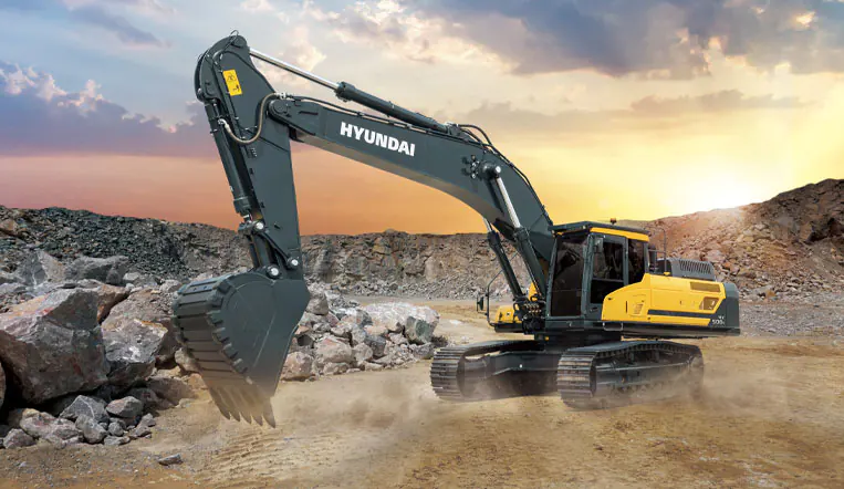Máy Xúc Đào Bánh Xích Hyundai HX500L T3