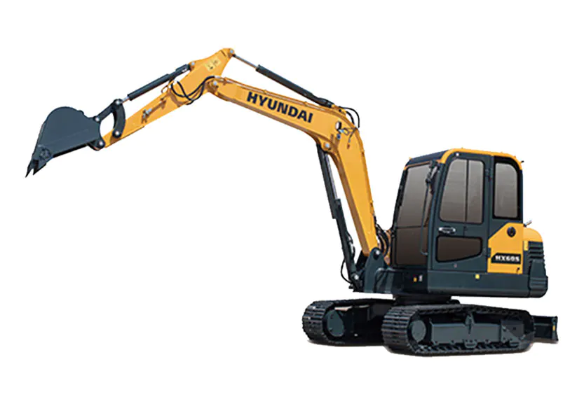 Máy xúc đào bánh xích  HX60S gầu 0,21 m³