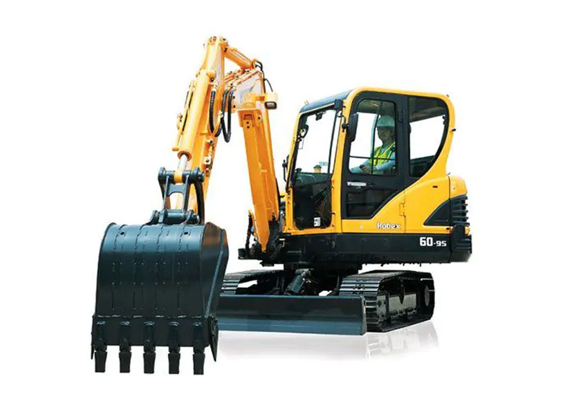 Máy xúc đào bánh xích R60-9S gầu 0,21 m³