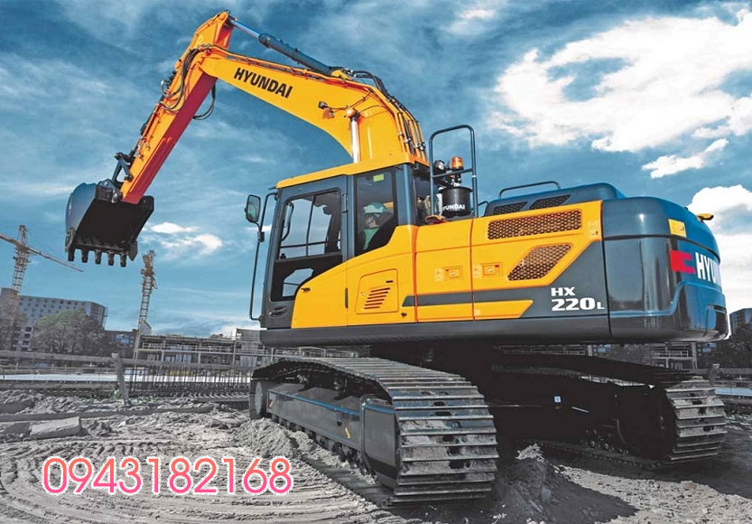 Máy xúc đào bánh xích Hyundai HX210S - Sự lựa chọn hoàn hảo cho công trình của bạn