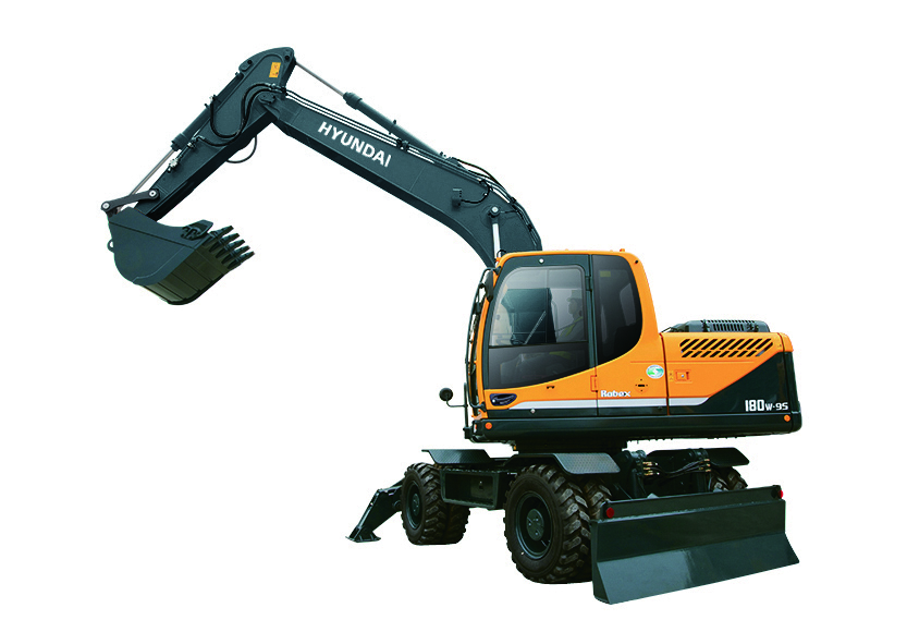 Máy xúc bánh lốp Hyundai R180W-9S