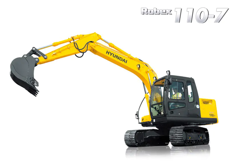 Máy xúc đào bánh xích R110LC-7 gầu 0.9 m³