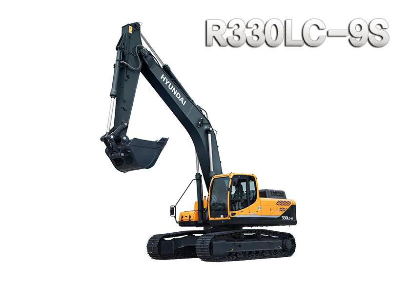 Máy xúc đào bánh xích R330LC-9S gầu 1.44 m³