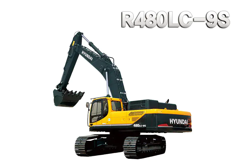 Máy xúc đào bánh xích R480LC-9S gầu 2.15 m³