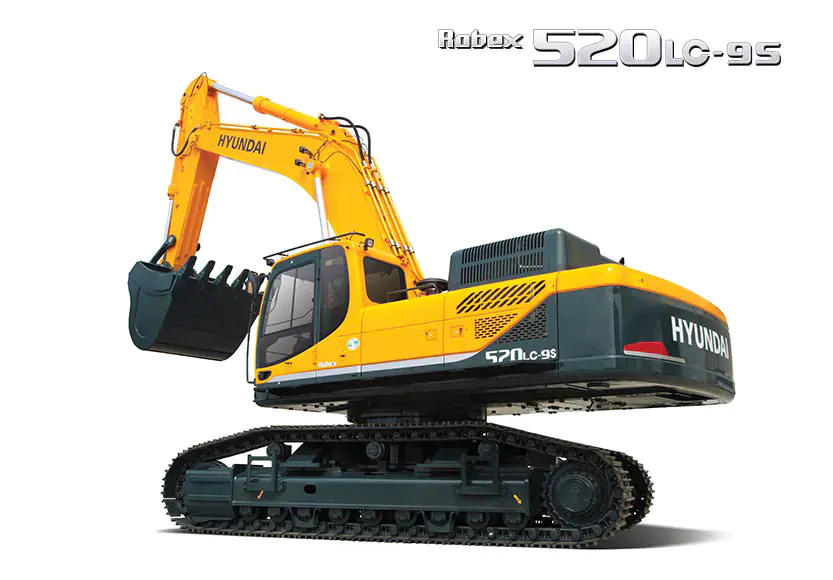 Máy xúc đào bánh xích R520LC-9S gầu 2.15 m³